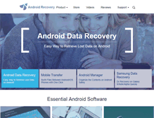 Tablet Screenshot of android-recovery.net